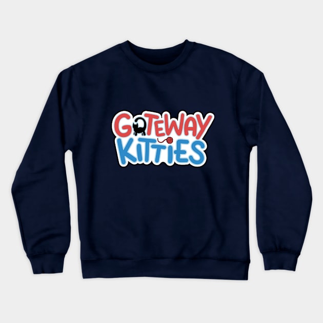 Gateway Kitties Crewneck Sweatshirt by ThadiusCreed